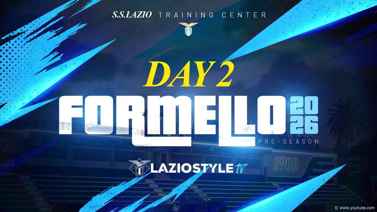 🔴 LIVE FROM TRAINING CENTER S.S. LAZIO | DAY 2