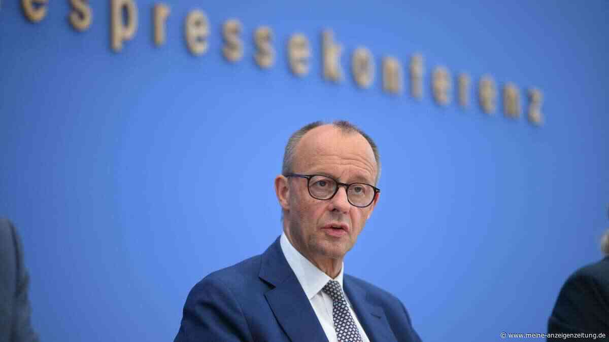 Wie schlägt sich Merz bei seiner Sommer-Pressekonferenz?