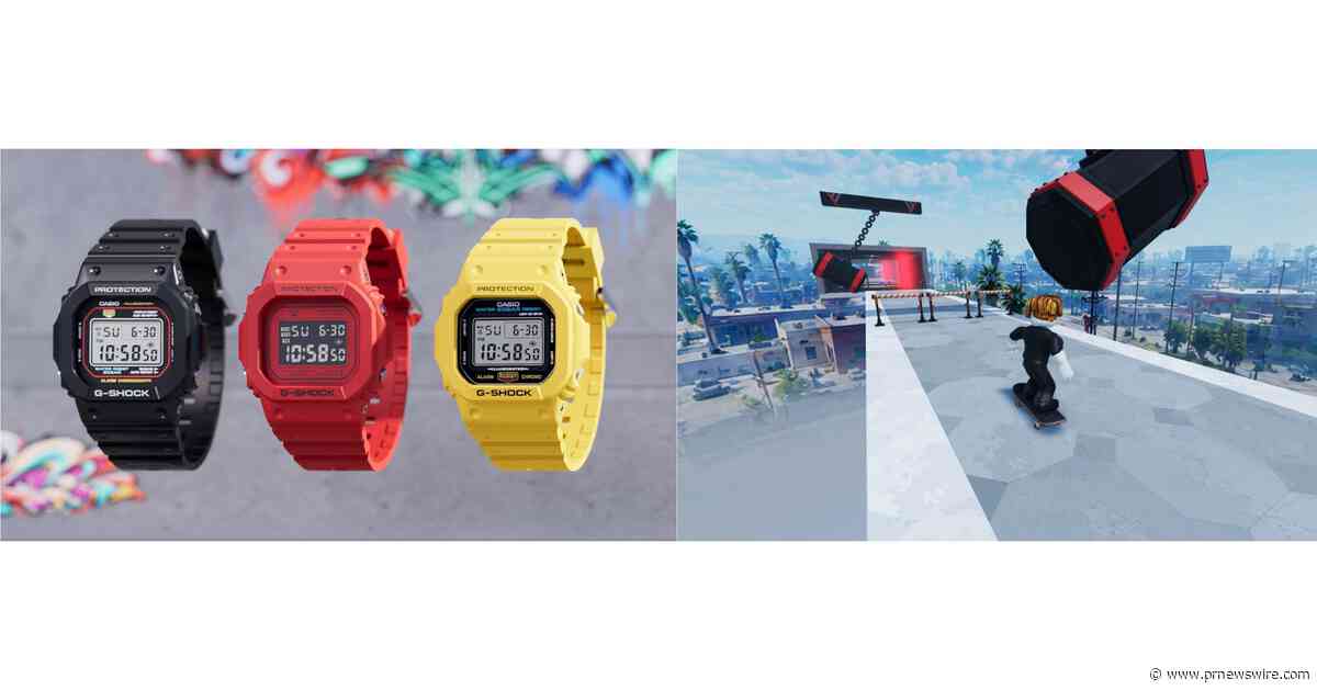 Casio to Bring New G-SHOCK Brand Experiences to Young People on Roblox