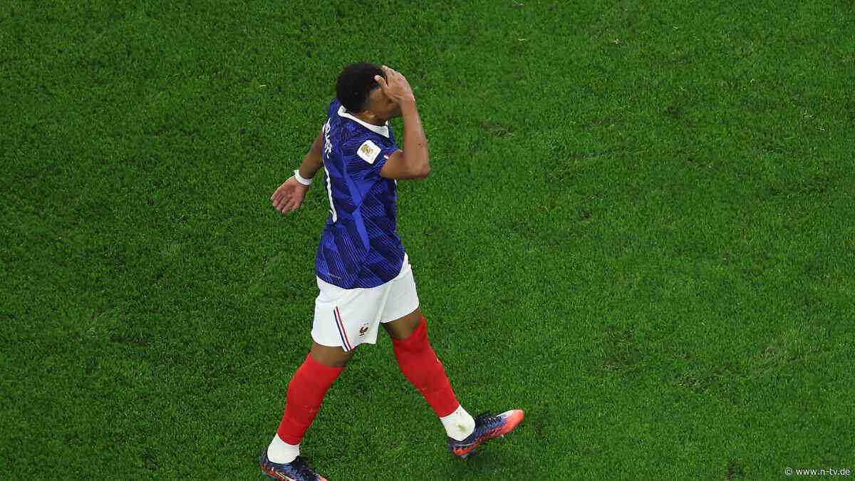 Dümmstes Foul der WM: Frankreichs überforderte Superstars fallen in Schockstarre