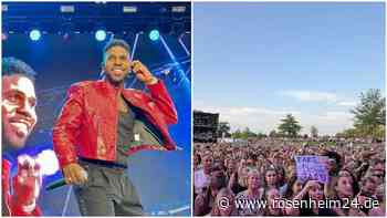 Nach Wander-Ausflug in der Region: Jason Derulo bringt Rosenheimer Sommerfestival zum Beben