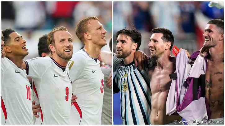 Inghilterra-Argentina: per me vale più di una semifinale