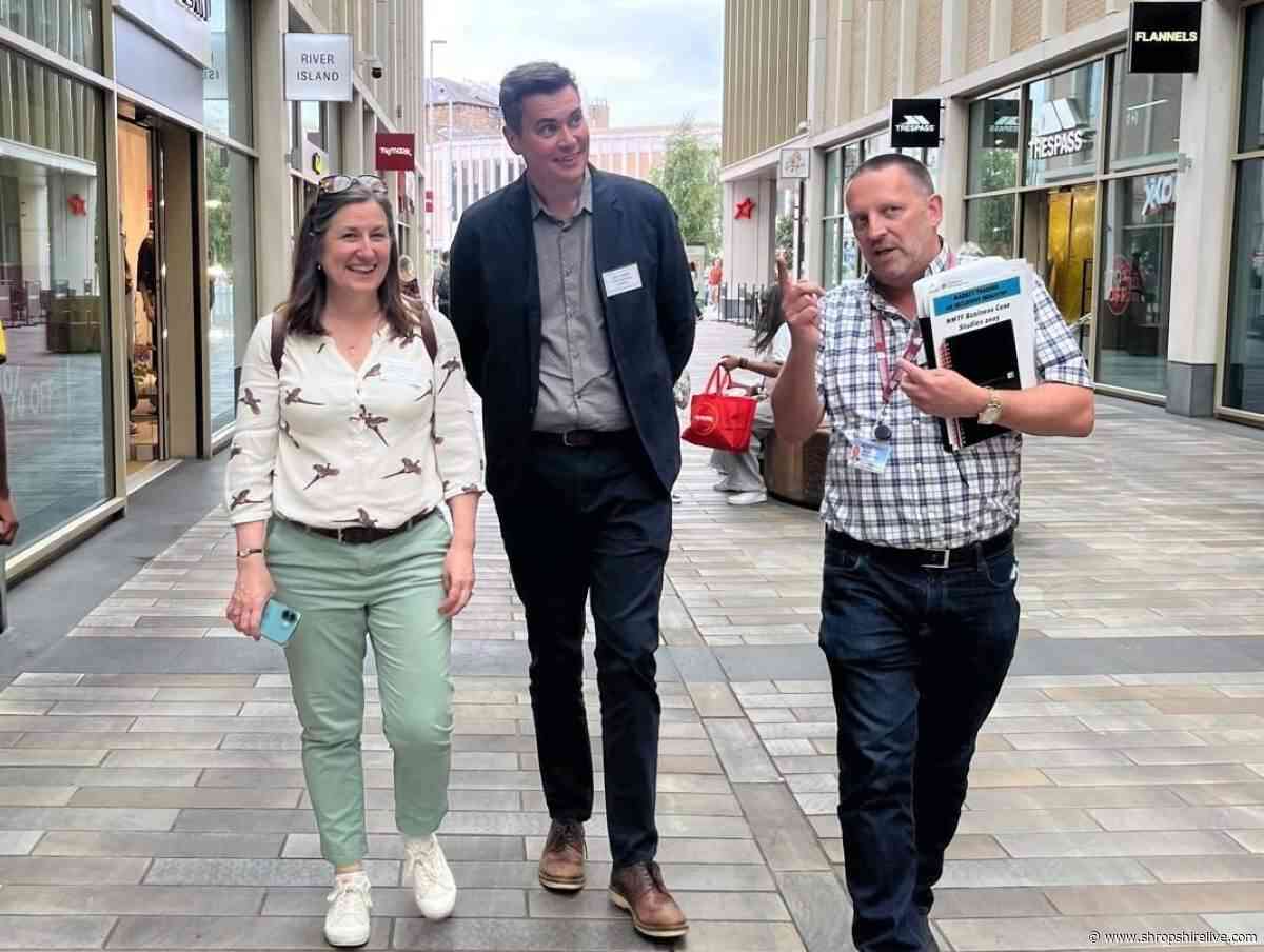 Shrewsbury MP calls for joined-up transport and services to boost town centre