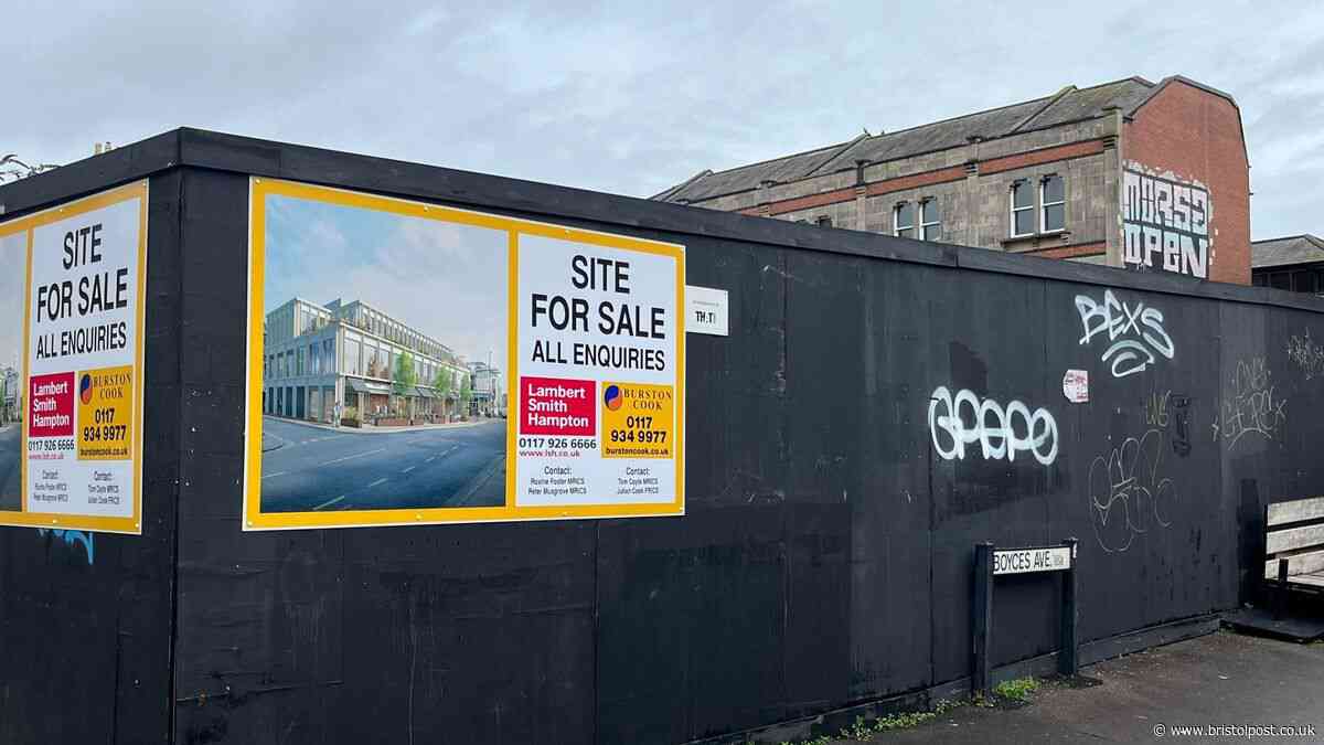 Developers go back to the drawing board after years of failed plans for eyesore Clifton site