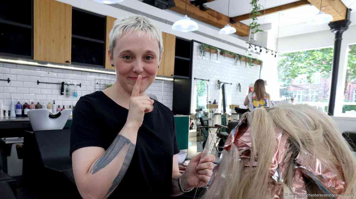 She was told she 'wasn't talking enough' - now her silent haircuts have made her a big hit