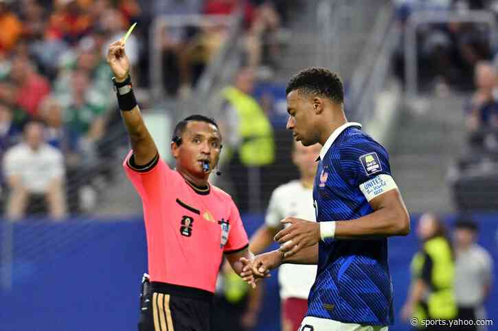 Didier Deschamps questions World Cup semi-final referee after France beaten by Spain