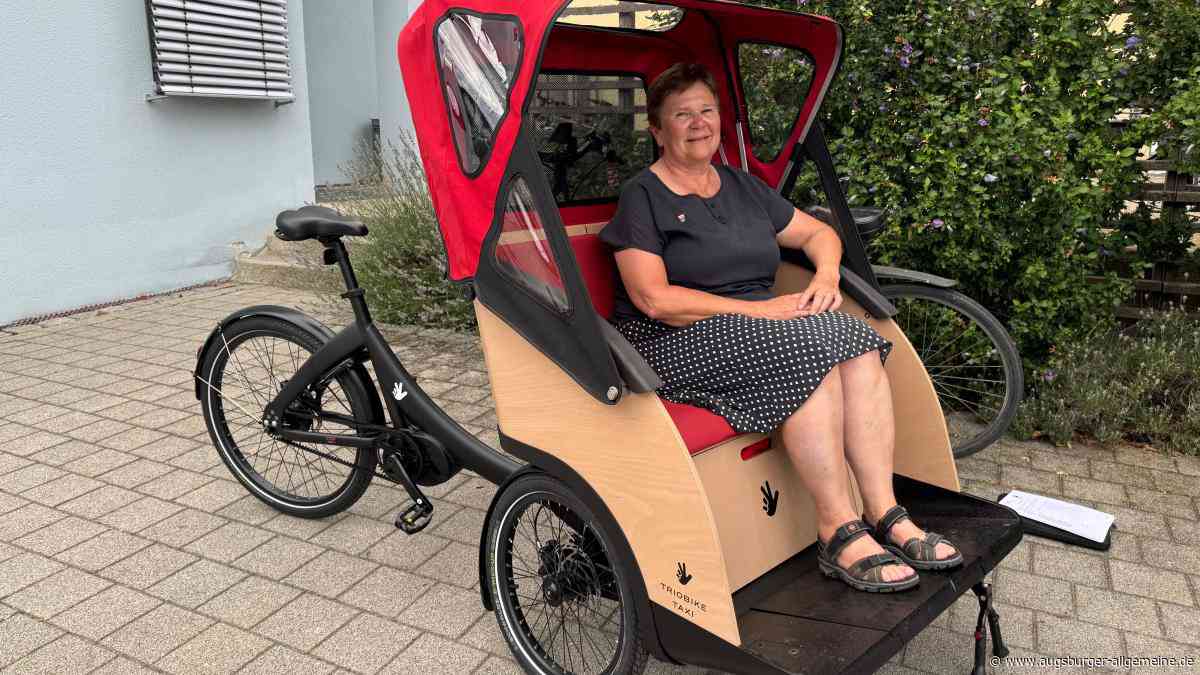 Dank einer Idee und Fördergeldern: E-Rikscha macht Senioren in Karlshuld wieder mobil