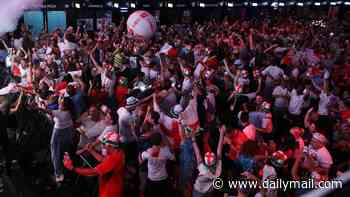 London to host mass screenings if England beats Argentina to make World Cup final - with up to 20,000 fans set to descend on the O2 Arena