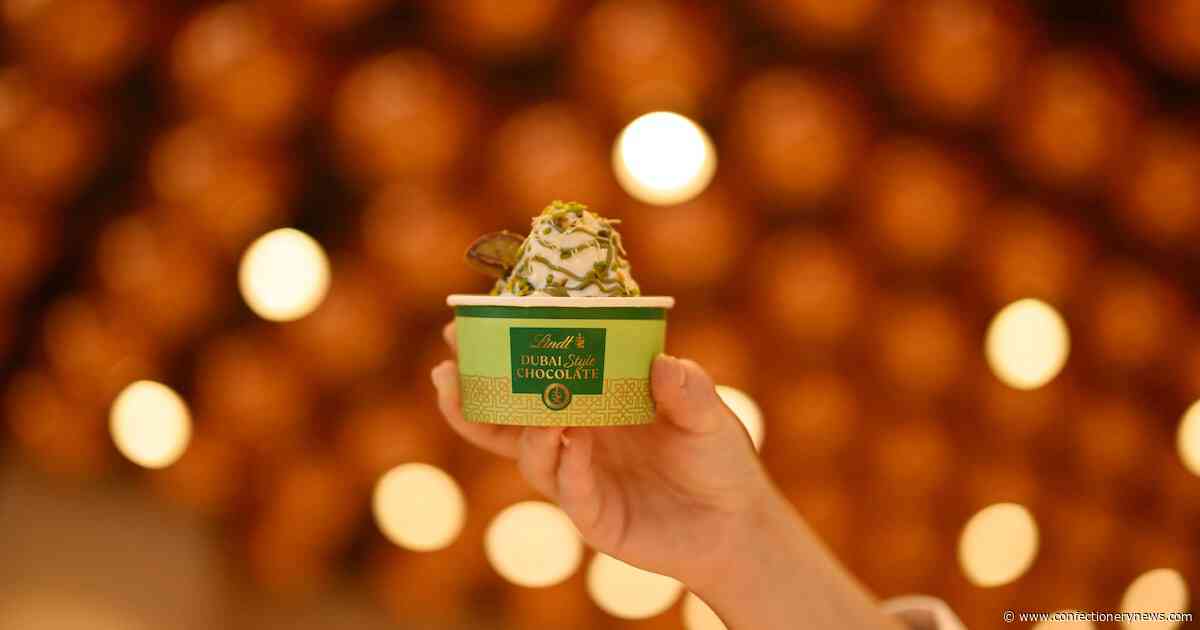 Lindt turns Dubai chocolate craze into ice cream