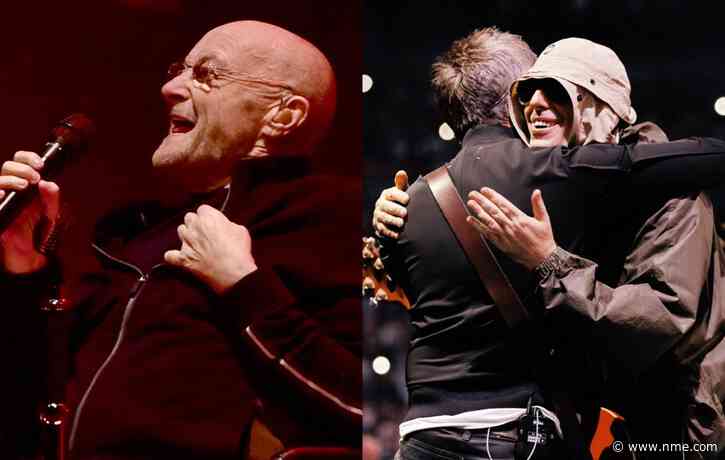 Phil Collins talks meeting Oasis at upcoming Rock Hall Of Fame induction after Noel Gallagher called him “the Antichrist”