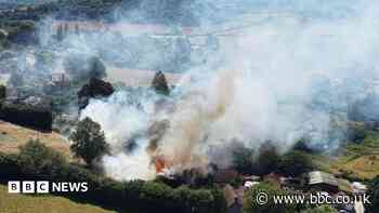 Wildfire risk warning after large hedgerow blaze