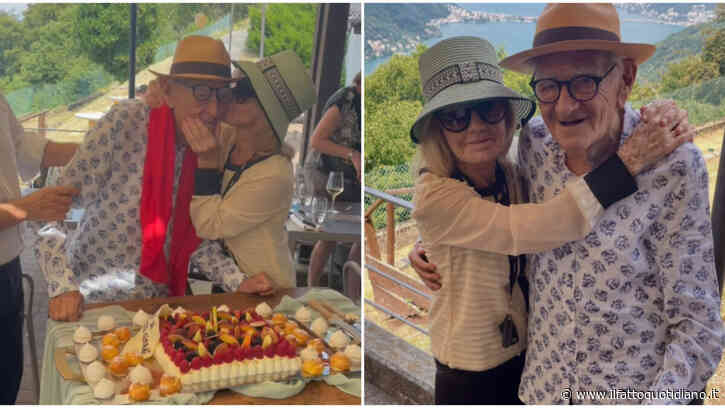 “Ci avete inondato di affetto! Questo bacio è anche per tutti voi”: Rita Pavone festeggia i 100 anni del marito Teddy Reno