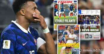 Franse media genadeloos voor voor falende Bleus: ‘Op alle fronten door Spanje overklast’