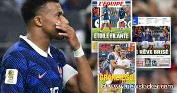 Franse media genadeloos voor voor falende Bleus: ‘Op alle fronten door Spanje overklast’