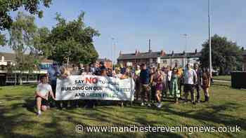 Boothstown residents take to the streets over 300 new homes next to RHS Bridgewater