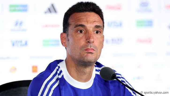 We shouldn't confuse politics and football - Scaloni