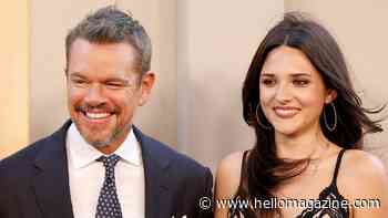 Matt Damon's stunning daughter, 20, nearly towers over him in jaw-dropping red carpet appearance