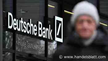 Durchsuchung: Deutsche-Bank-Mitarbeiter soll Kundengelder veruntreut haben