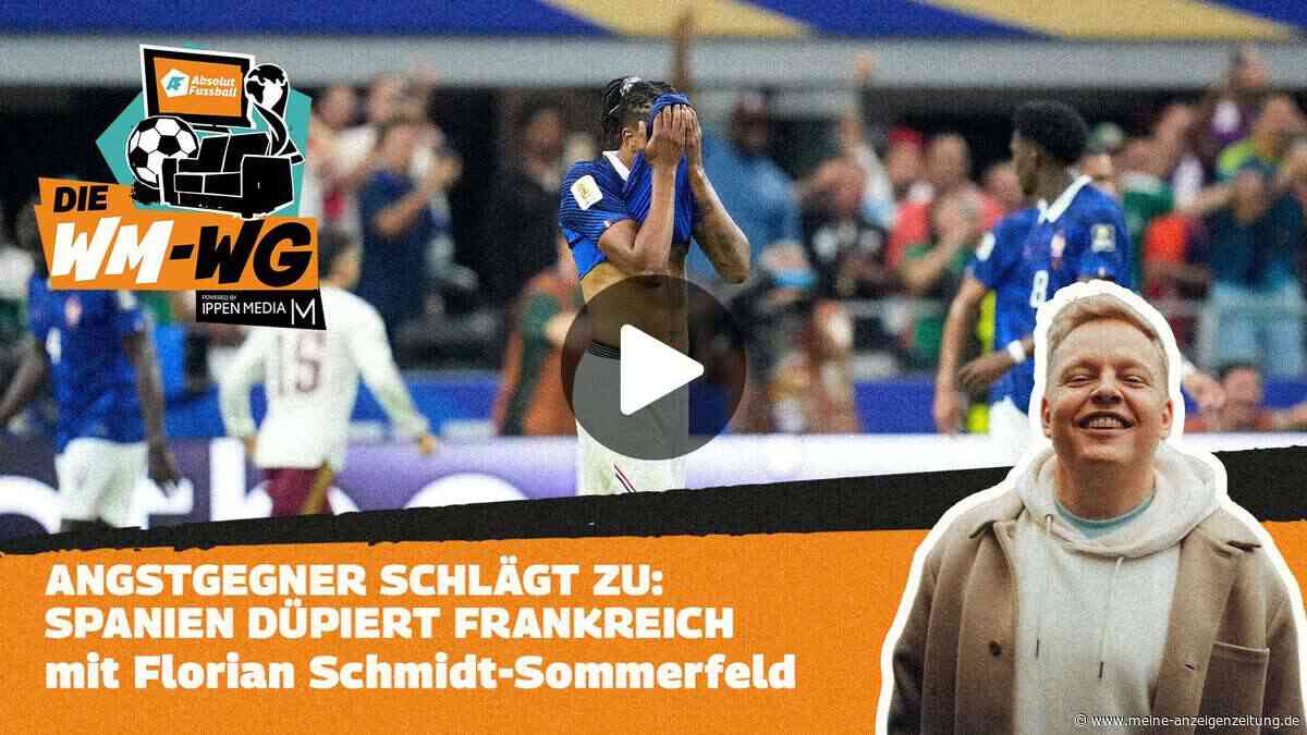 „Die WM-WG“ mit Florian Schmidt-Sommerfeld ab 12 Uhr live: Dominante Spanier und DFB-Analyse