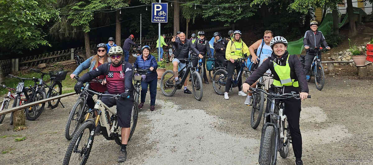 Mit dem Fahrrad nach Amlingstadt