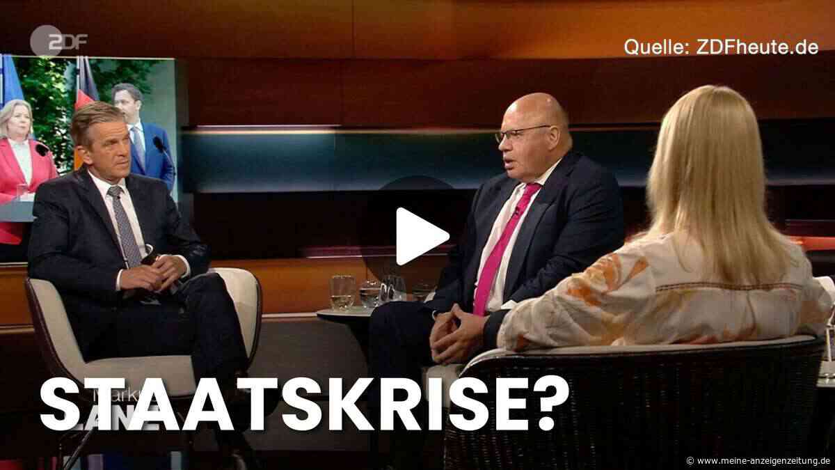 CDU-Urgestein Altmaier schockt bei Lanz mit Vergleich von Weimar und Schwarz-Rot