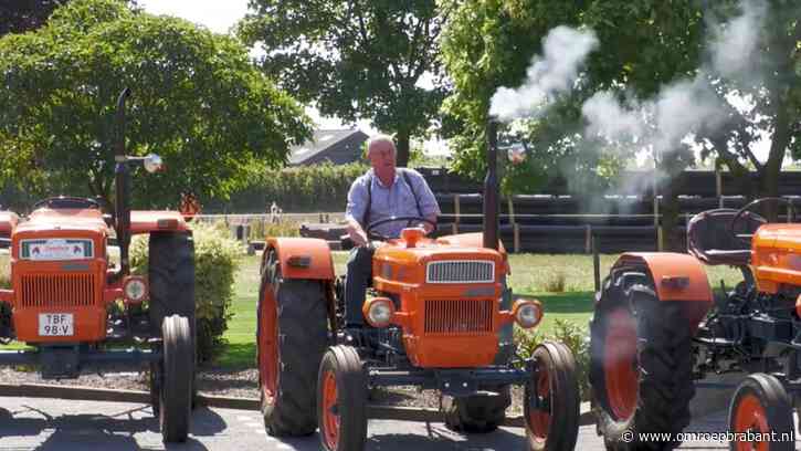 Ad (75) heeft 15 oldtimer trekkers op zijn erf staan: 'Ik hou van de brom'