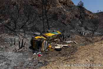 Seven Brits confirmed among those killed in Spain wildfires