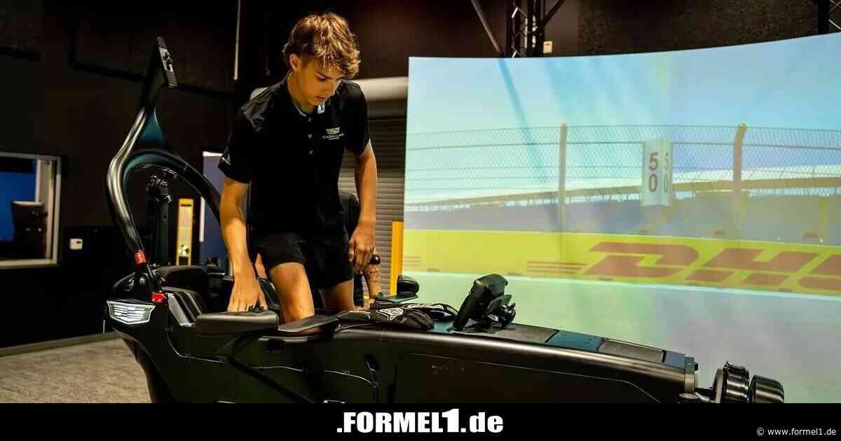 Cadillac: 16-jähriges Talent unterstützt Formel-1-Projekt im Simulator
