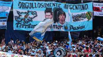 Falklands row 'could be settled at England's World Cup clash TONIGHT', says BBC's John Simpson - as Argentina's vice-president urges Messi's team to 'claim what's ours'