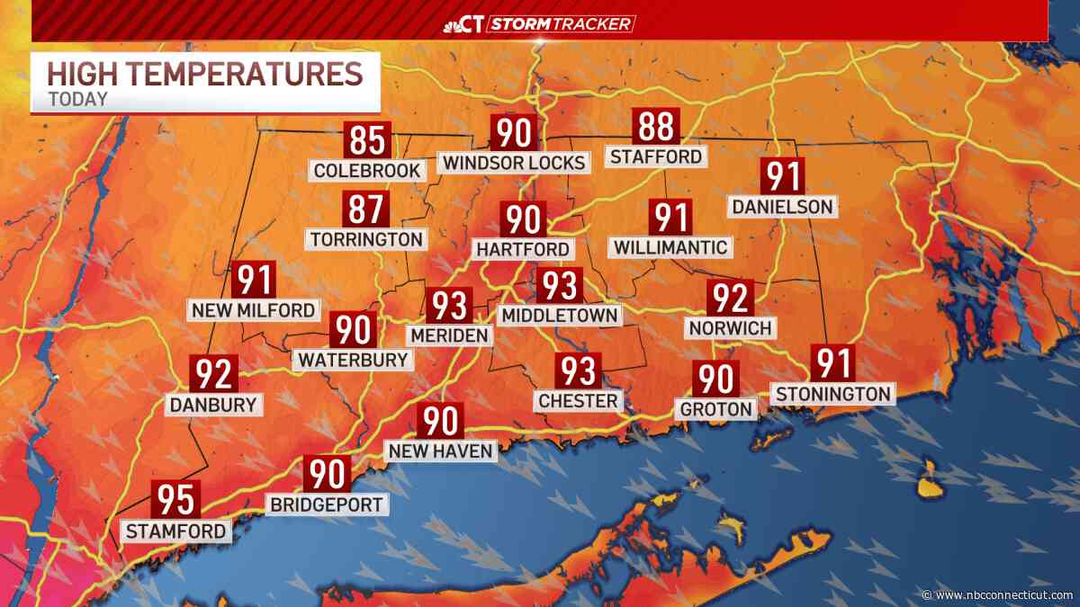 Smoky skies and humidity for Wednesday