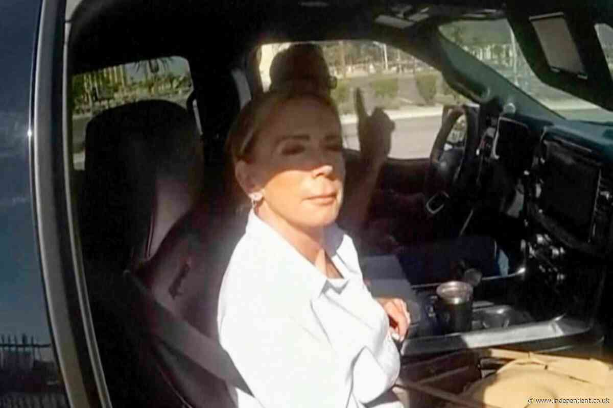 Bodycam footage shows moment Nevada’s governor blurted out his own name after he’s pulled over in traffic stop