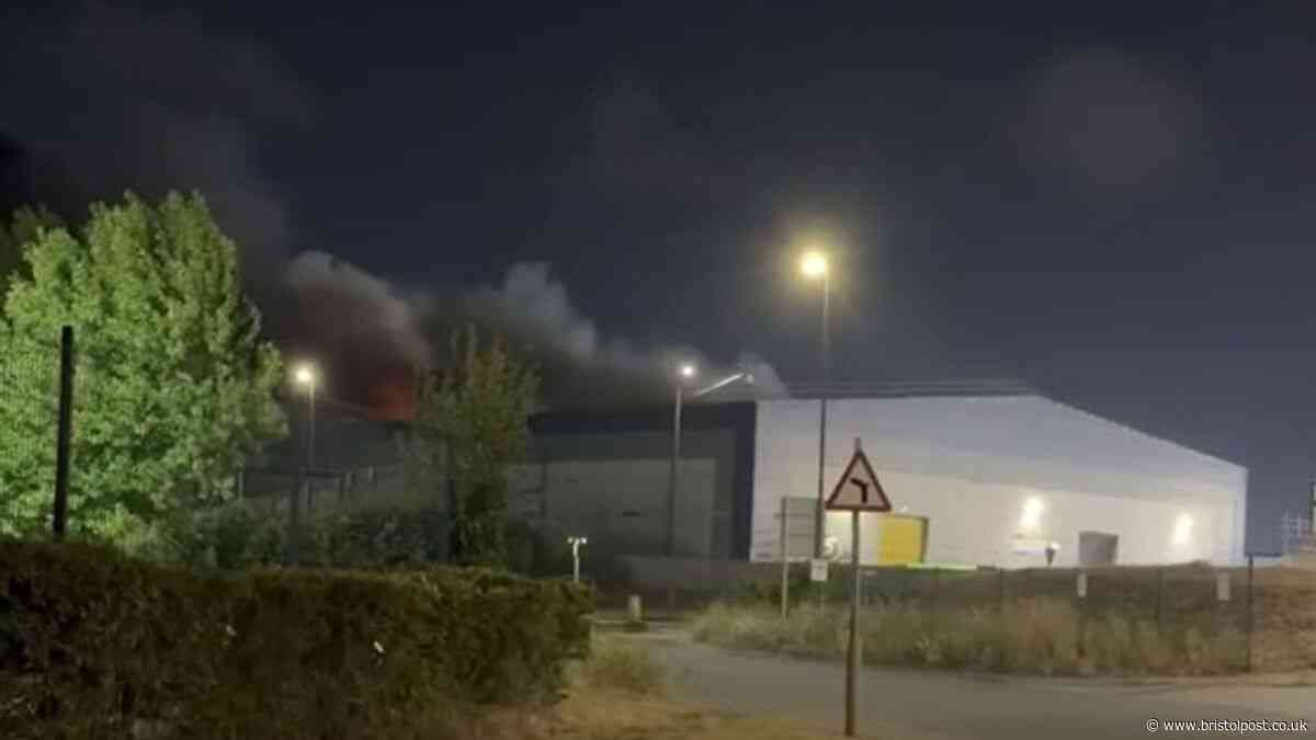 Avonmouth recycling centre fire declared a major incident