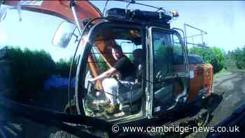 Criminal caught on own dashcam dumping waste illegally behind former Cambridgeshire pub