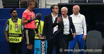 Deschamps: ¿El árbtiro de hoy tenía el nivel de arbitrar una semifinal del Mundial?