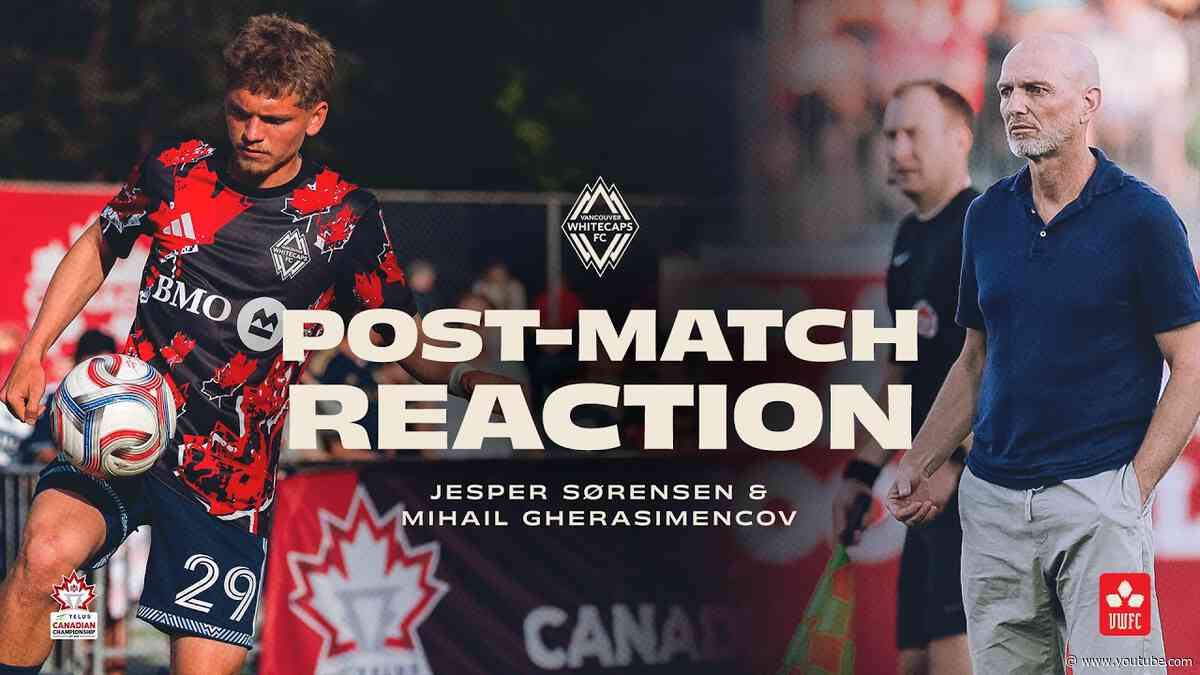 Jesper Sørensen and Mihail Gherasimencov Post-Victory Reactions vs Cavalry FC🎙️