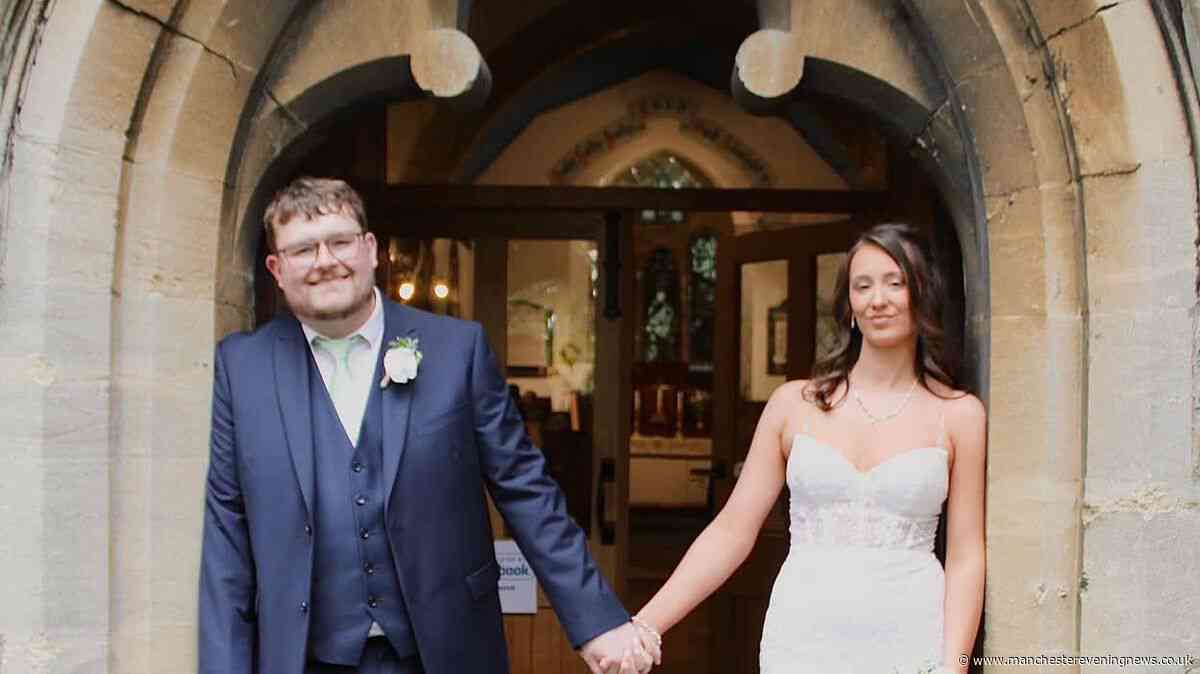 Manchester bride bought her stunning wedding dress for £15 and said guests had no idea of its origin