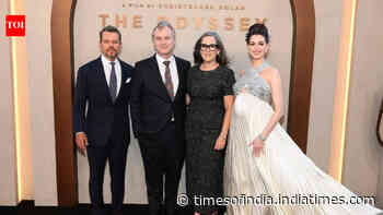 'The Odyssey' New York premiere red carpet