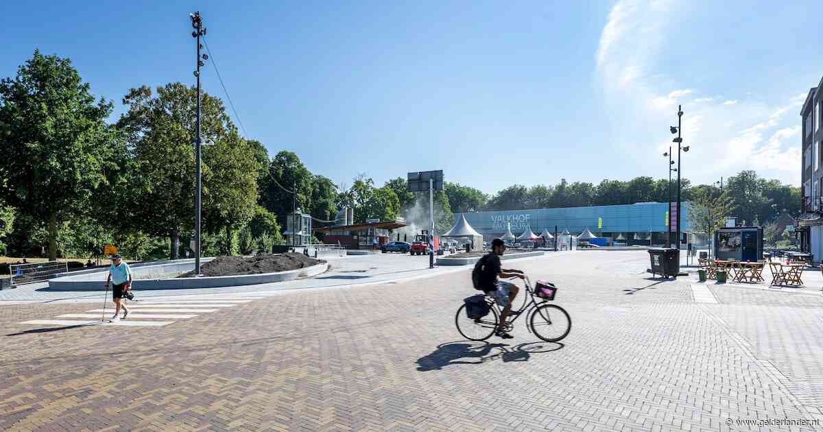 Bekend plein in Nijmegen is straks feestklaar, maar de grote metamorfose is nog niet af