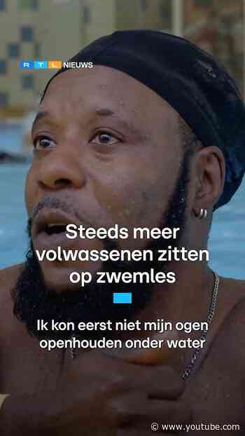 Steeds meer volwassenen zitten op zwemles | RTL Nieuws