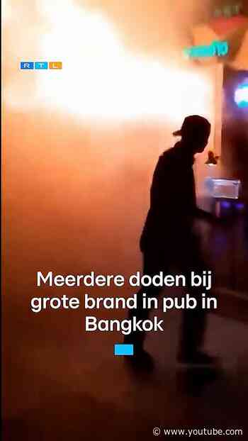Doden bij grote brand in Bangkok | RTL Nieuws