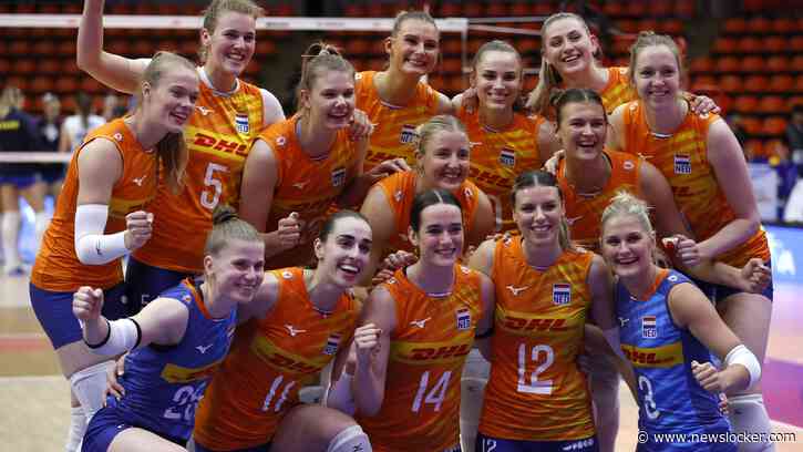Nederlandse volleybalsters weer de bij beste acht van de wereld, maar twee jaar voor de Zomerspelen dreigt ’Russisch gevaar’