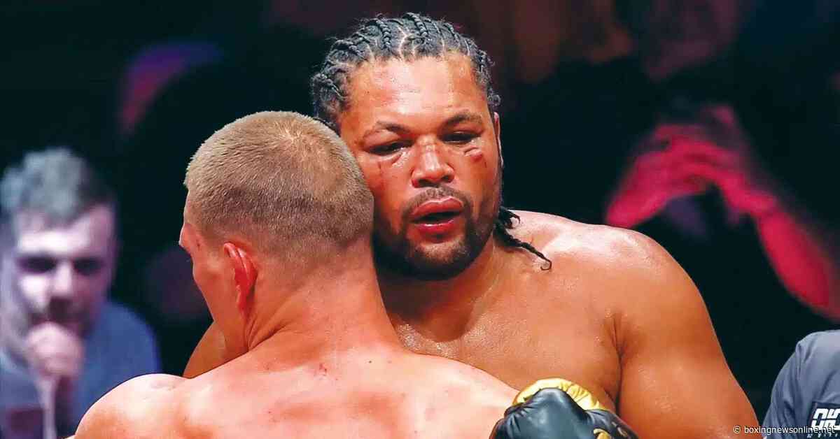 Dave Allen sums up Joe Joyce’s performance in latest loss to Artem Suslenkov as retirement calls mount