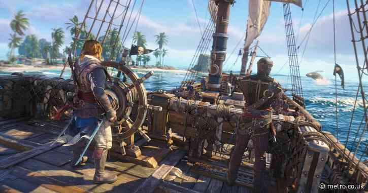 Black Flag Resynced glitch splits the sea and lets ships sail underwater