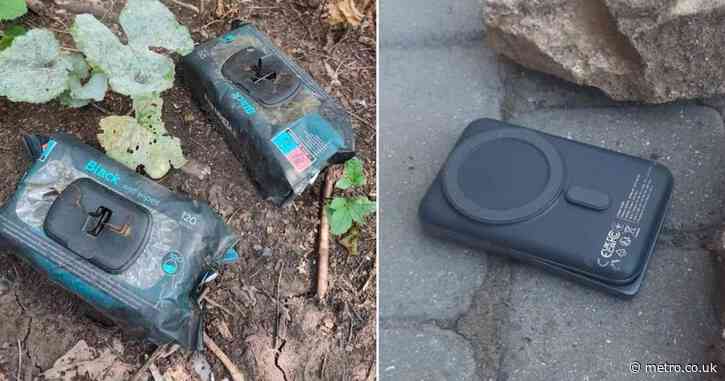 Russia accused of war crimes over bombs disguised as wet wipes and power banks