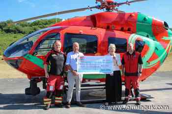 Welsh farmers fund equivalent of 18 air ambulance missions