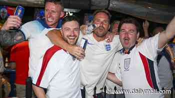 England fans sing their hearts out as they pack bars ahead of World Cup semi-final with Argentina