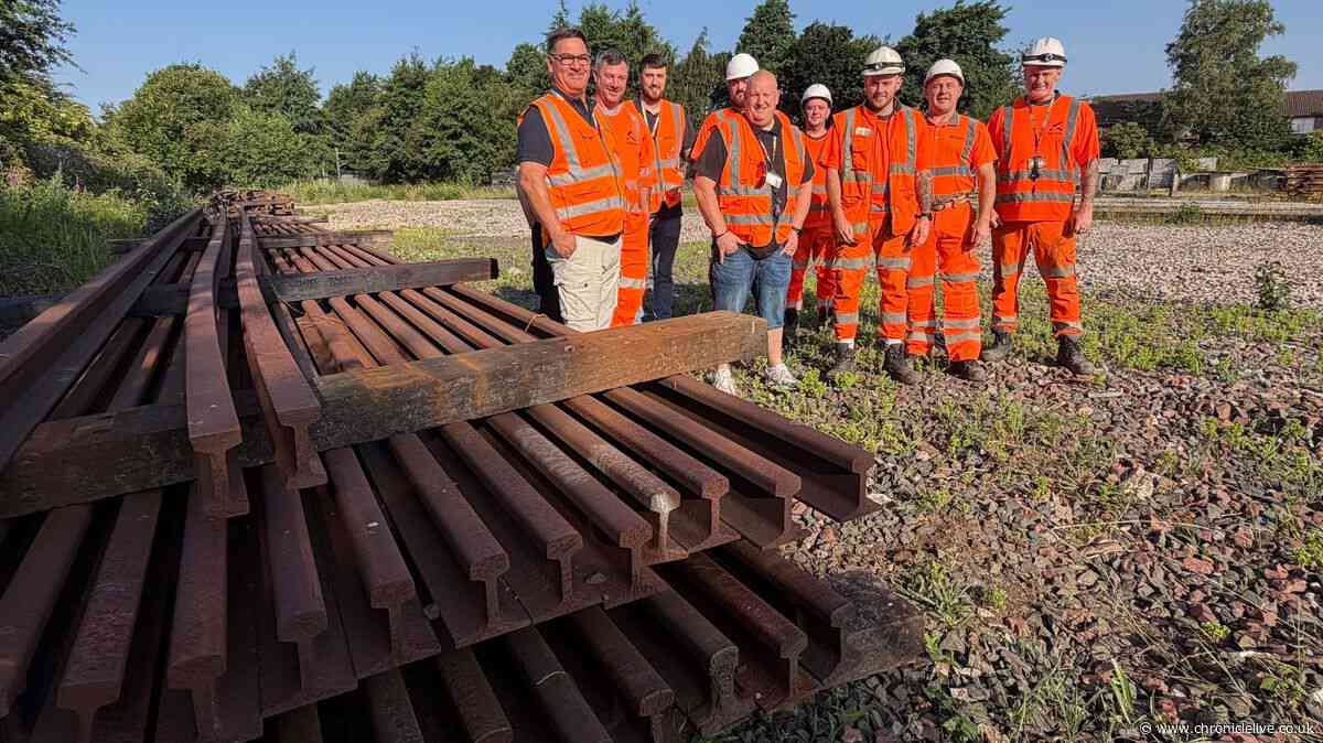 Old Tyne and Wear Metro track to be used to create new South Shields war memorial