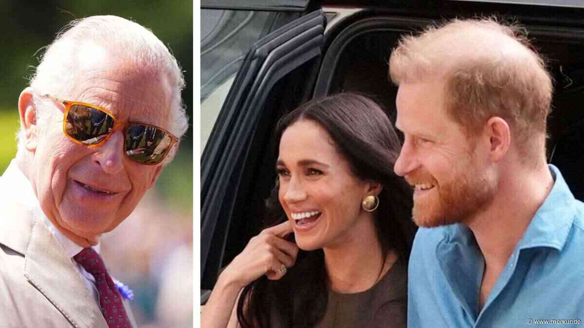 König Charles trifft Enkel Archie und Lilibet – und verdonnert Harry und Meghan zur Verschwiegenheit