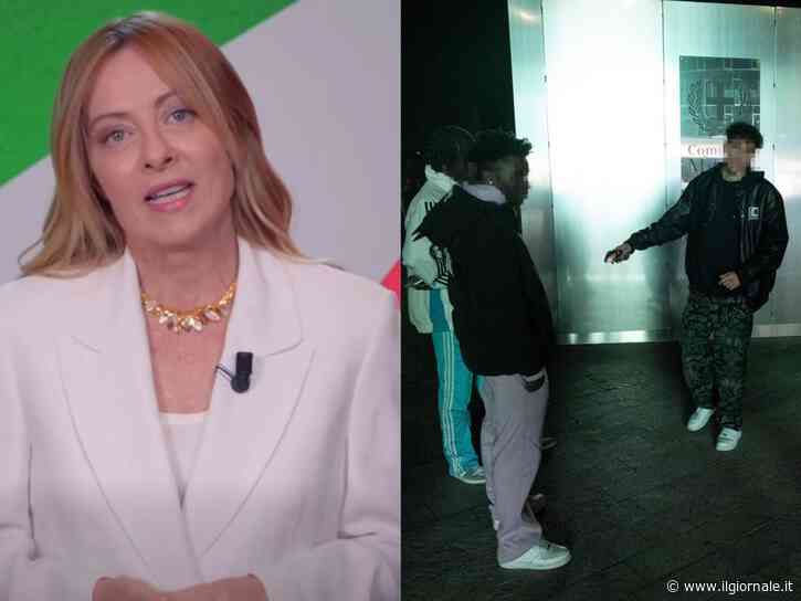 Decreto anti maranza, Meloni: "Lo Stato sta con le persone perbene"