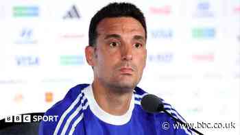 We shouldn't confuse politics and football - Scaloni